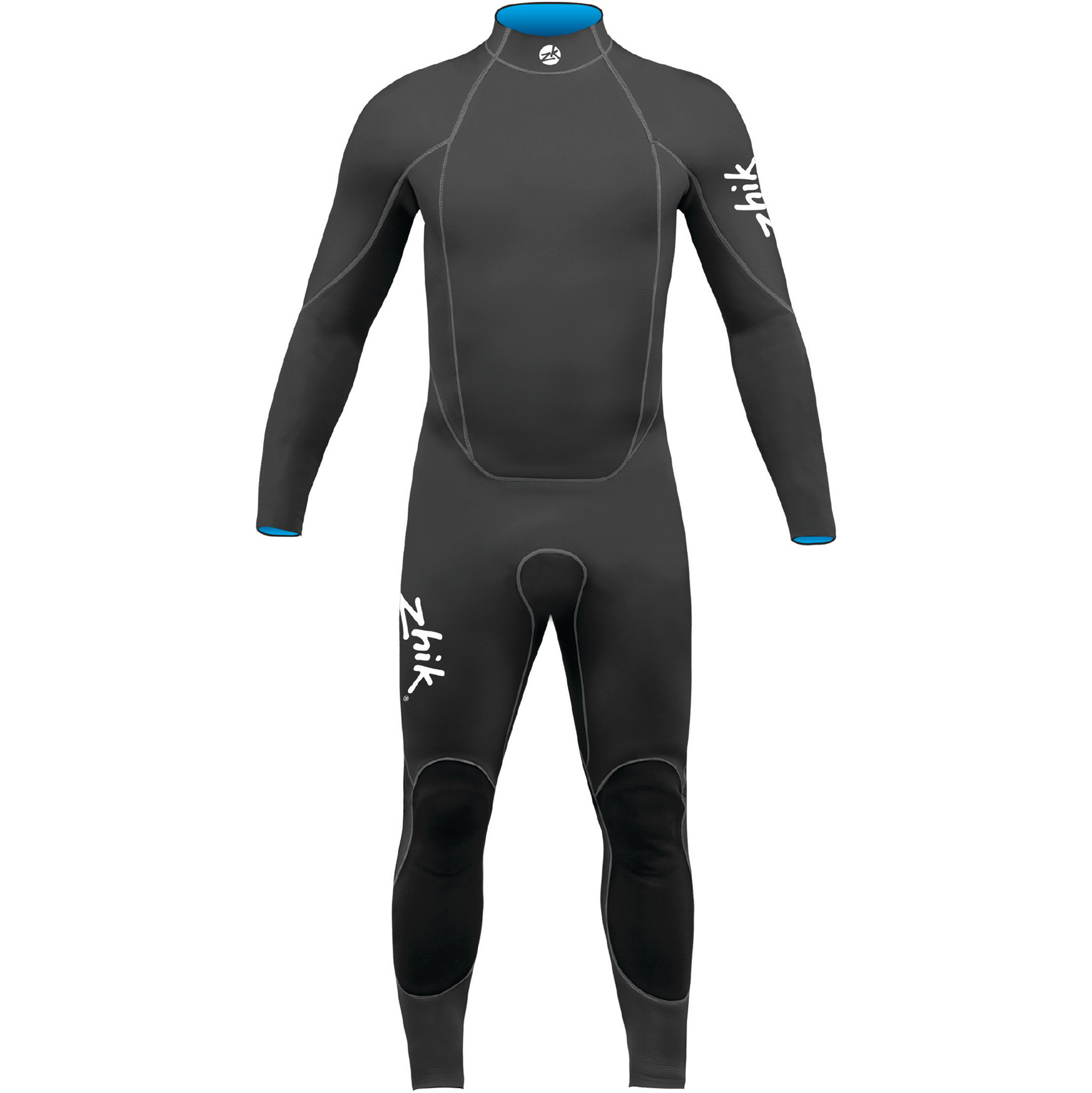 Zhik Junior 3mm Back Zip Neoprenanzug - Schwarz